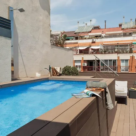 Lys - 2 Bedrooms And Pool In Eixample Esquerra 公寓